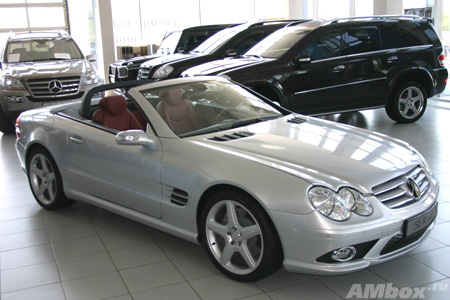 Обзор Mercedes-Benz SL500